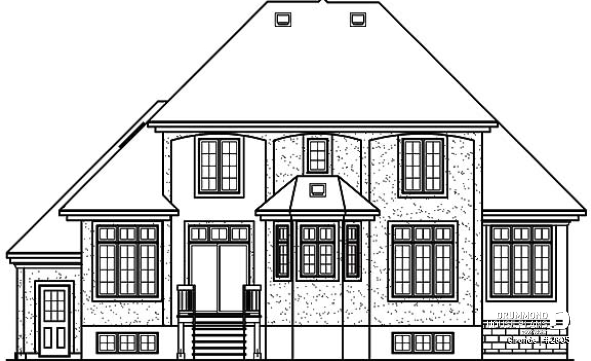 rear elevation - Gironde