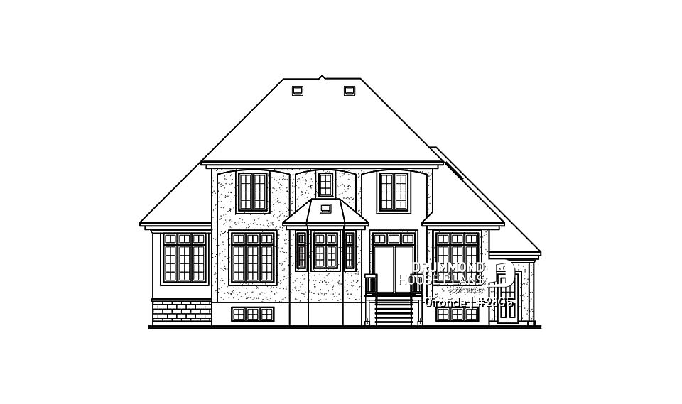 rear elevation - Gironde