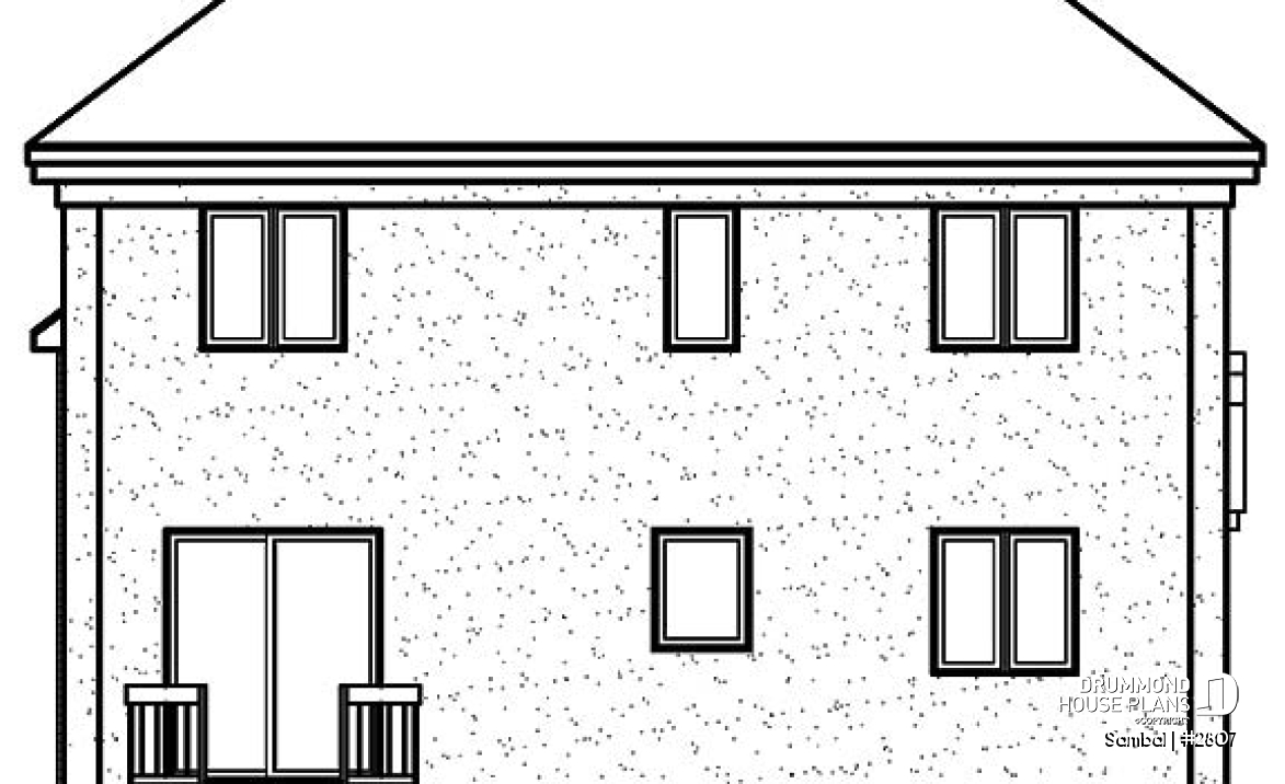 rear elevation - Sambal