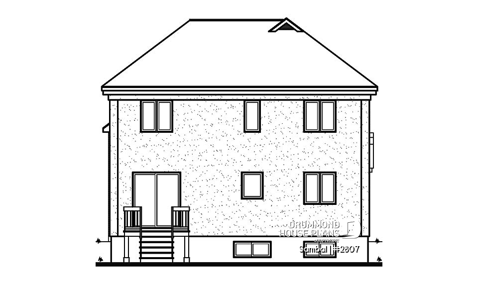 rear elevation - Sambal