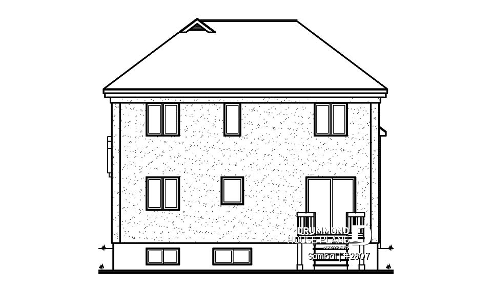 rear elevation - Sambal