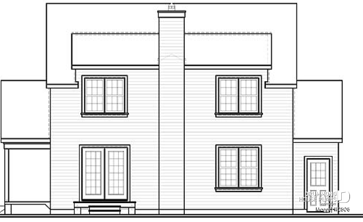 rear elevation - Maggi