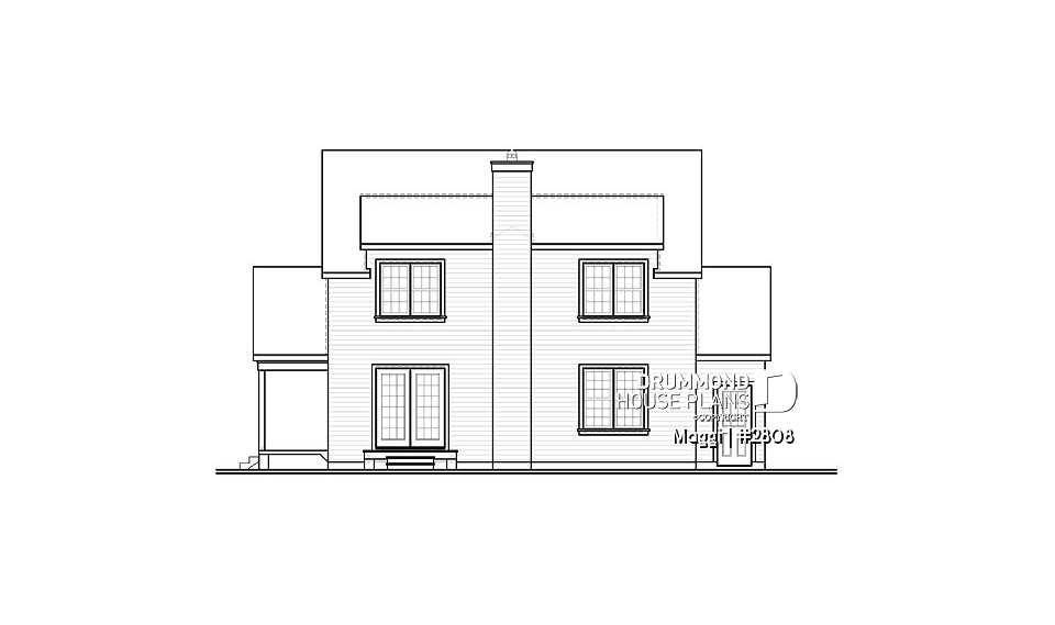 rear elevation - Maggi