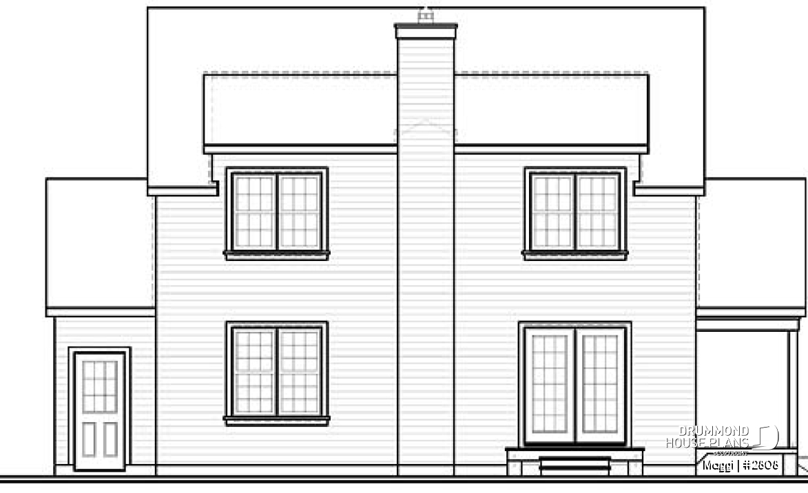 rear elevation - Maggi