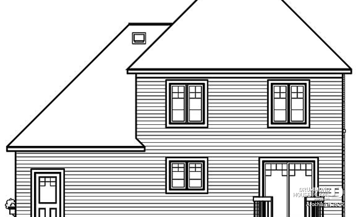 rear elevation - Arachis