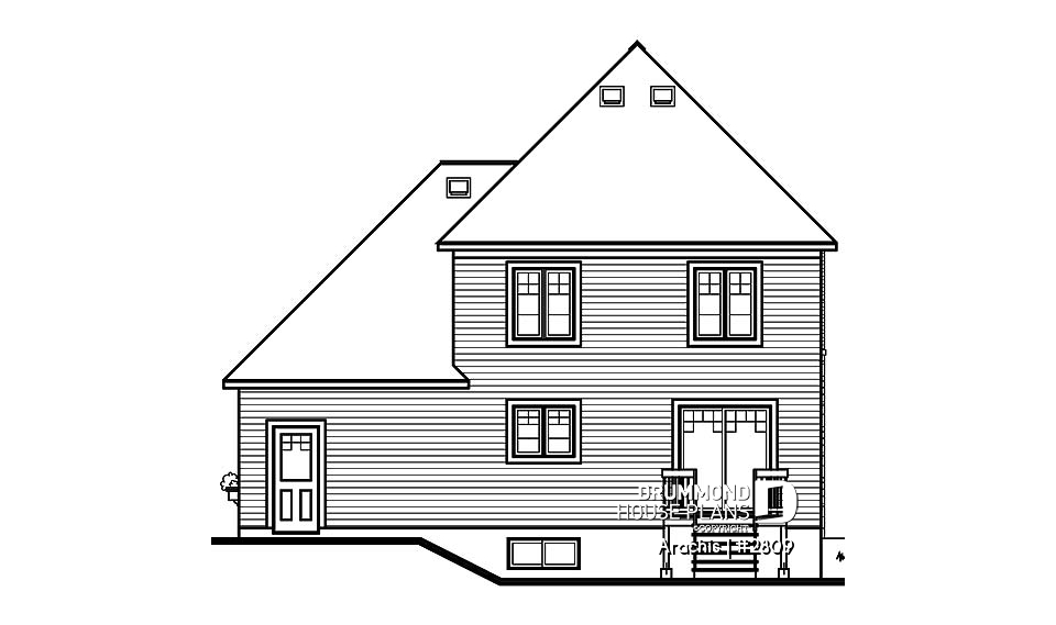 rear elevation - Arachis