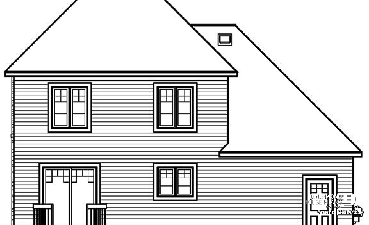 rear elevation - Arachis