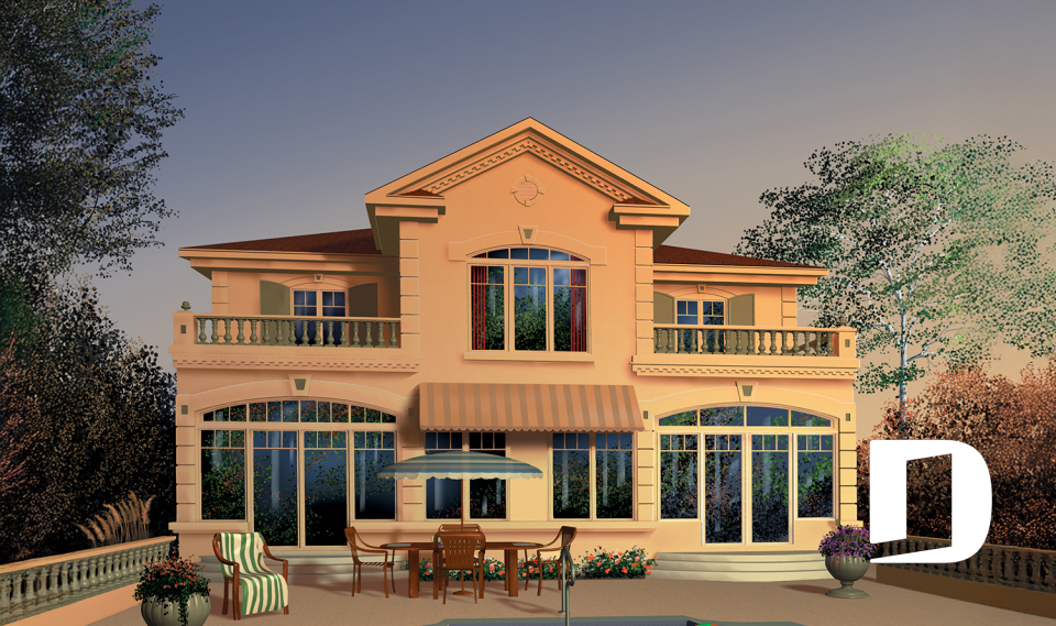Rear view - BASE MODEL -  - La Hacienda 3