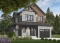front - BASE MODEL - Modern Craftsman Two-Storey Home with Garage – Bright Design for Narrow Lots - Fabien