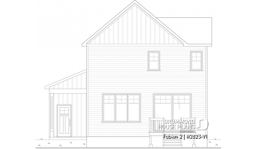 rear elevation - Fabien 2