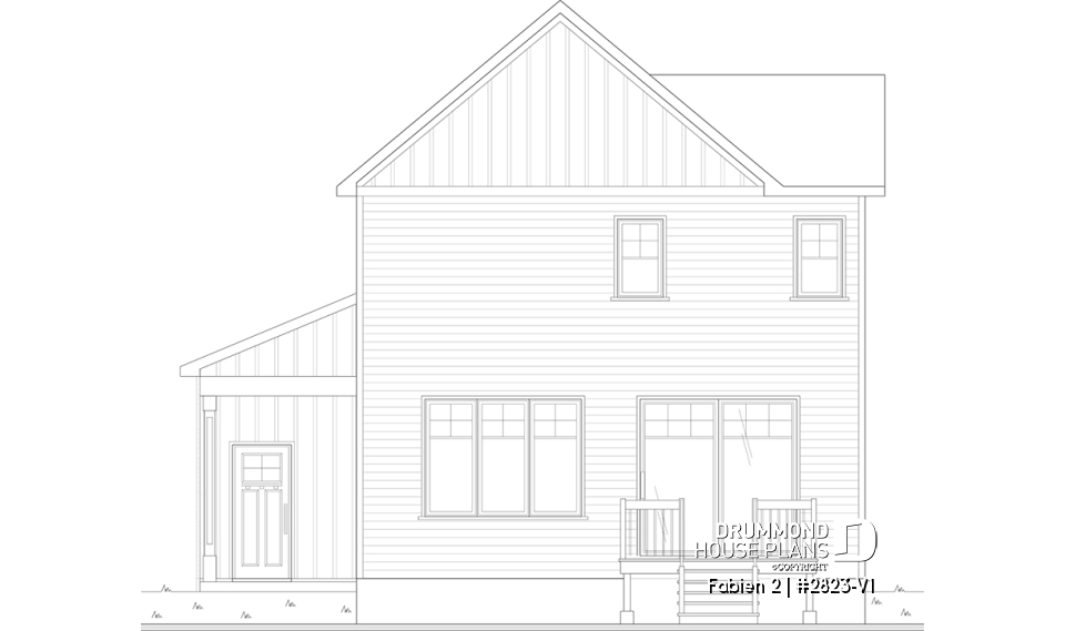 rear elevation - Fabien 2