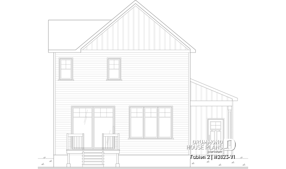 rear elevation - Fabien 2