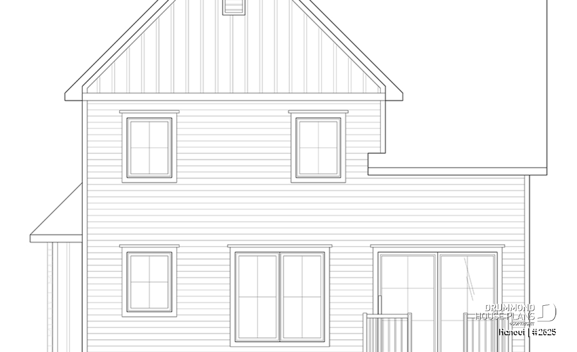 rear elevation - Hanout
