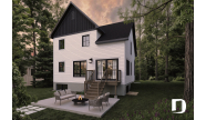 Vignette rear elevation - 2825