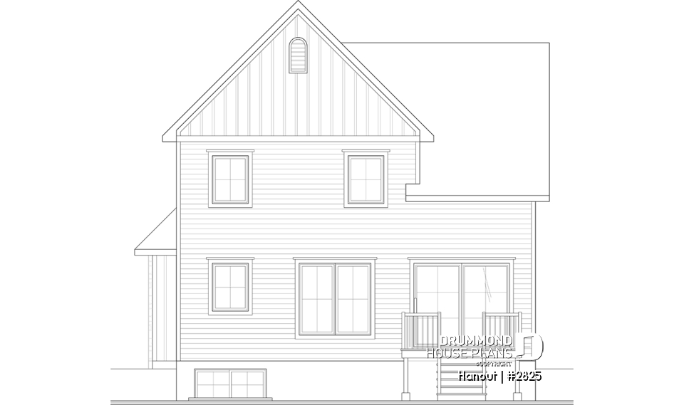 rear elevation - Hanout