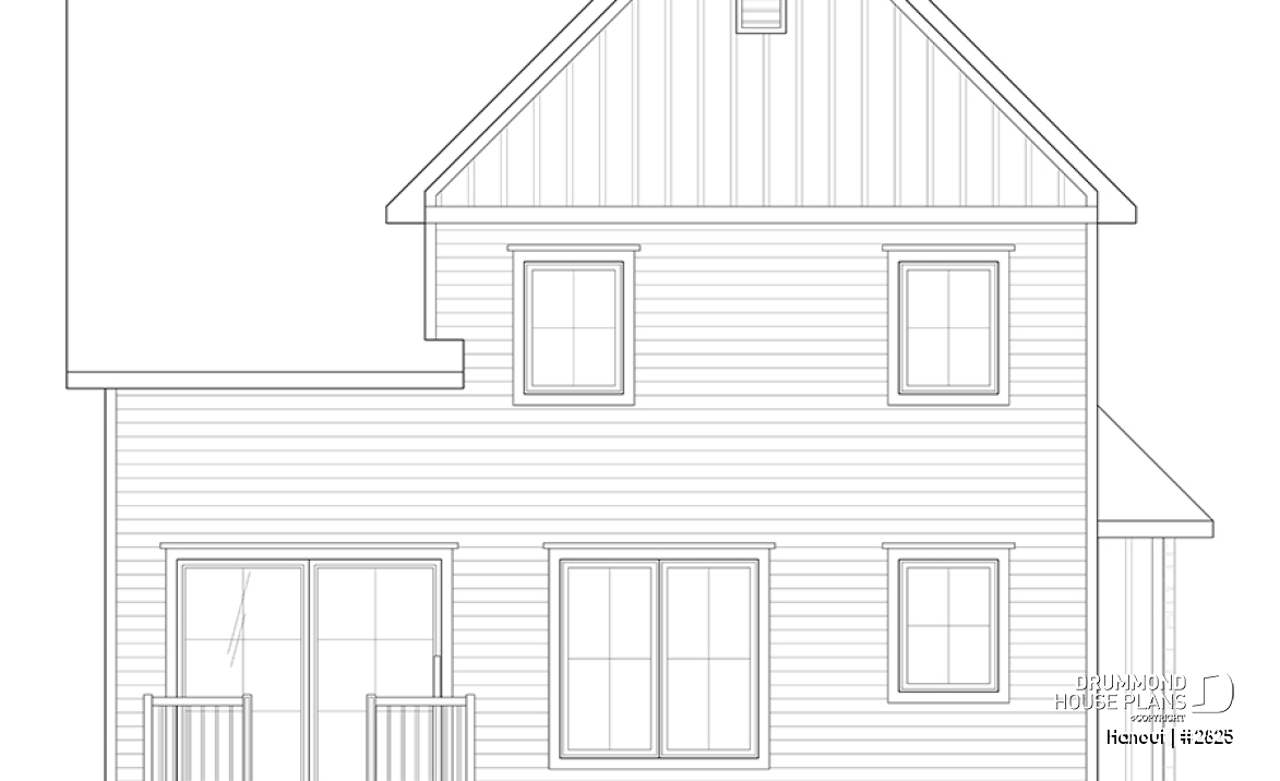rear elevation - Hanout