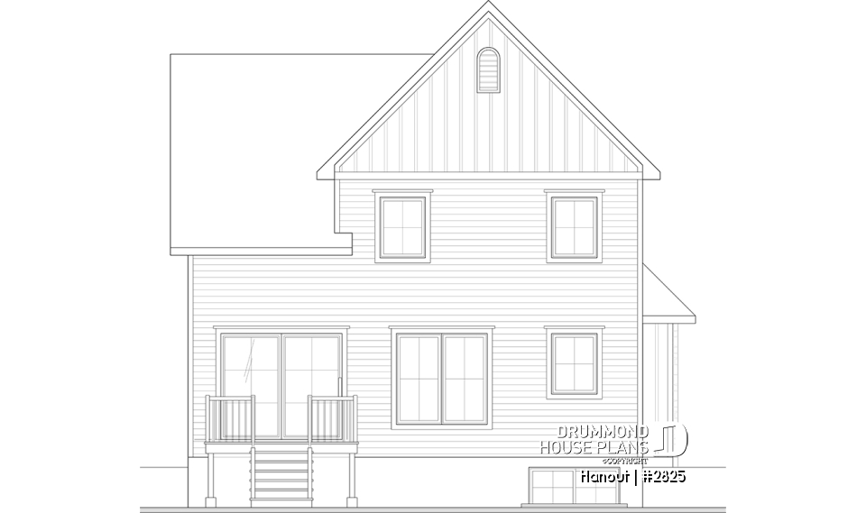 rear elevation - Hanout