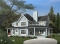 front - BASE MODEL - Country Cottage home plan, wraparound porch, 3 to 4 bedrooms, large master suite, lakefront home - Heritage 3