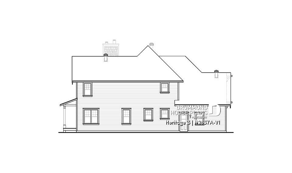 rear elevation - Heritage 3