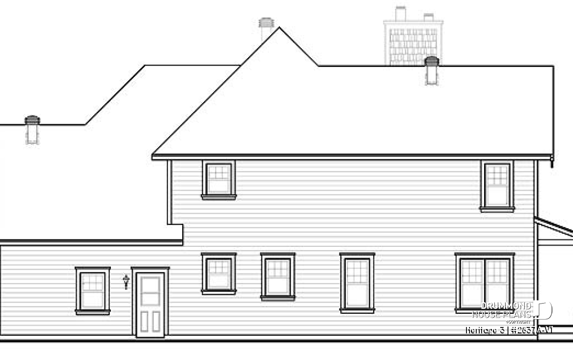 rear elevation - Heritage 3