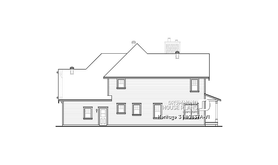 rear elevation - Heritage 3