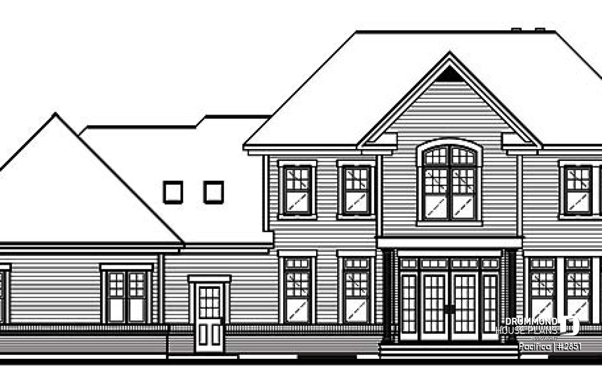rear elevation - Pacifica