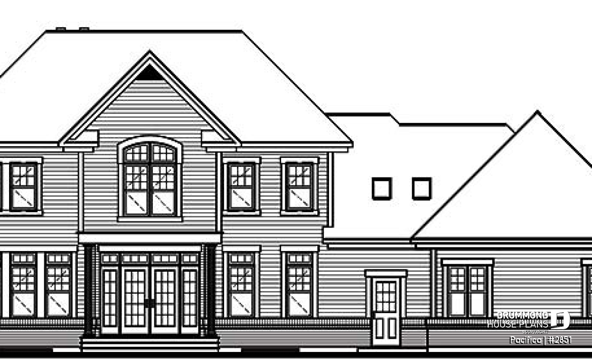 rear elevation - Pacifica