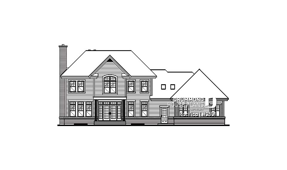 rear elevation - Pacifica