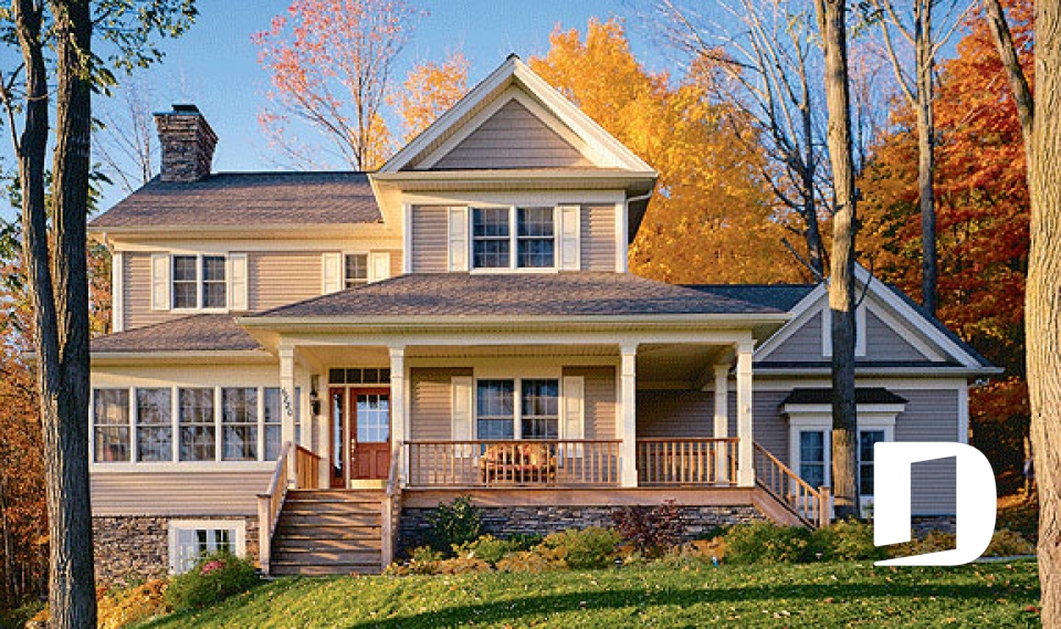 alternate - Beautiful Country Rustic home, large bonus space, solarium, 9' ceiling on main floor, side garage - The Ridgewood