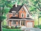 front - BASE MODEL - 4 bedroom home design, 2 living rooms, large kitchen, charming master suite - Manor's Mark 1
