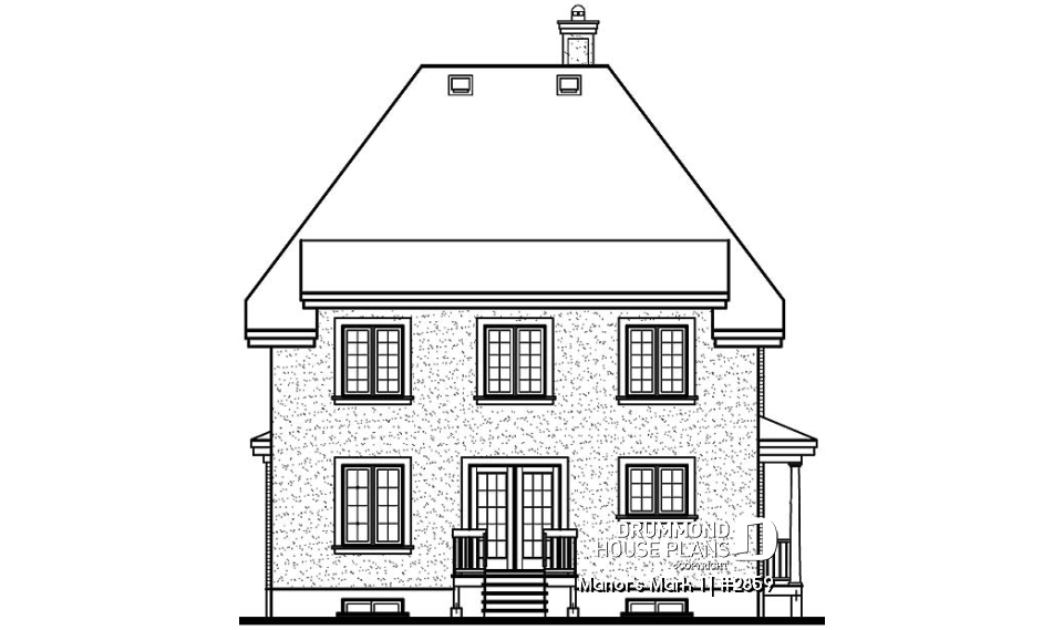 rear elevation - Manor's Mark 1