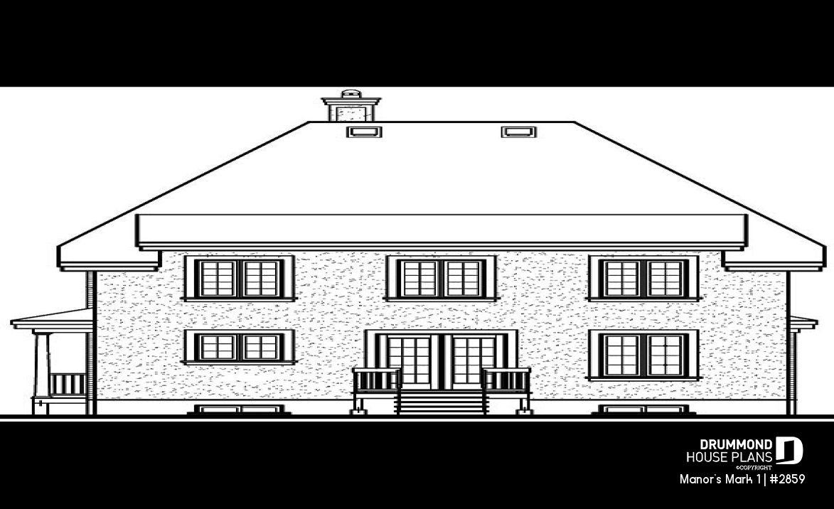 rear elevation - Manor's Mark 1