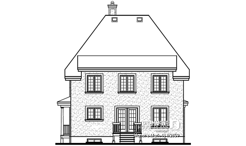 rear elevation - Manor's Mark 1