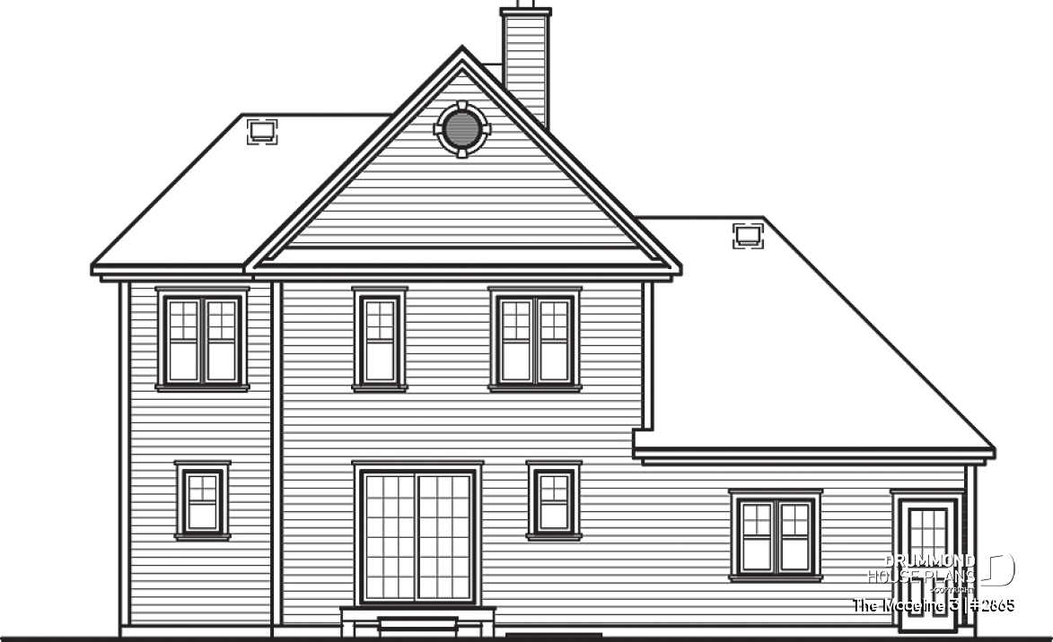 rear elevation - The Madeline 3