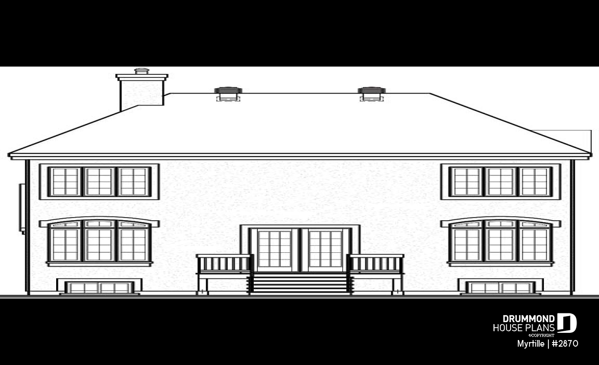 rear elevation - Myrtille