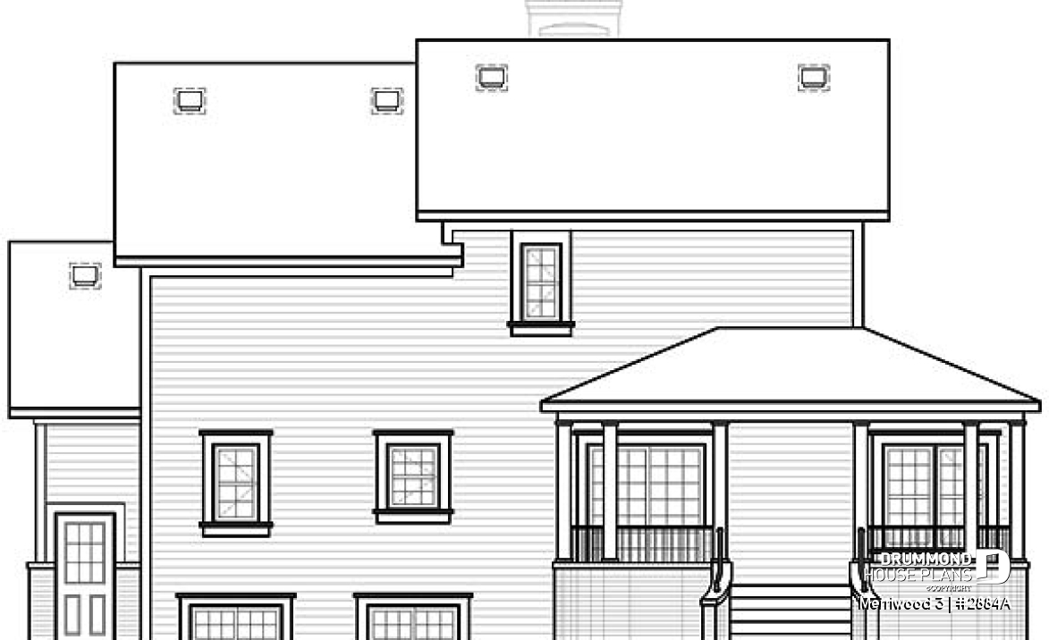 rear elevation - Merriwood 3