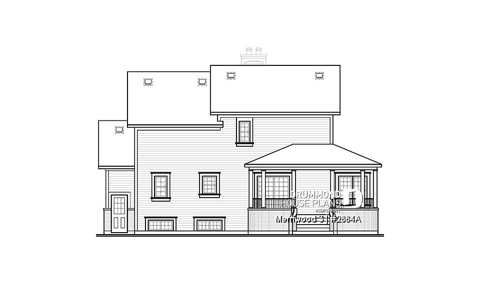 rear elevation - Merriwood 3