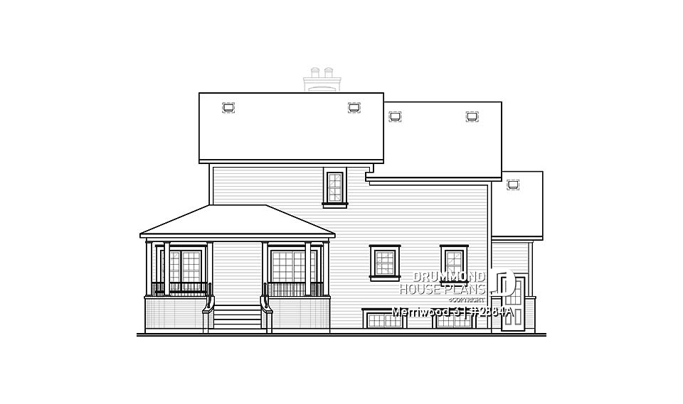 rear elevation - Merriwood 3