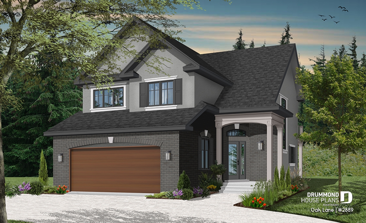 Color version 1 - Front - Oak Lane