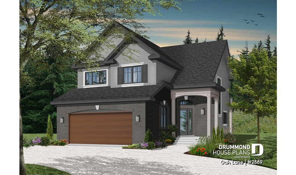 Color version 1 - Front - Oak Lane