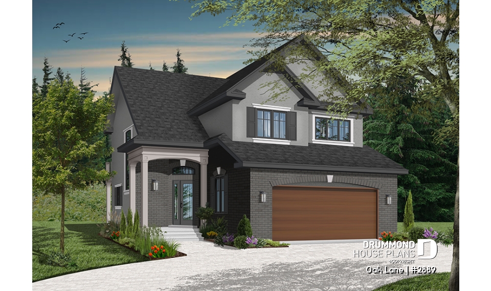 Color version 1 - Front - Oak Lane