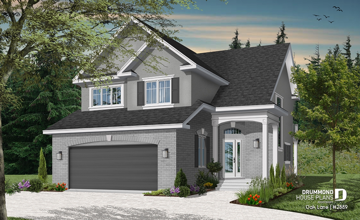 Color version 2 - Front - Oak Lane