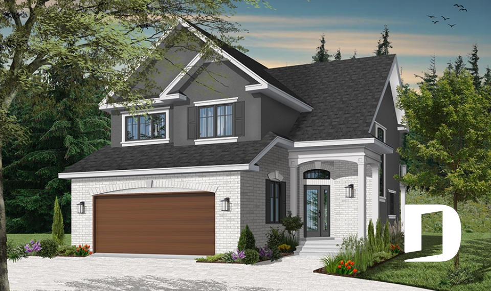 Color version 3 - Front -  - Oak Lane