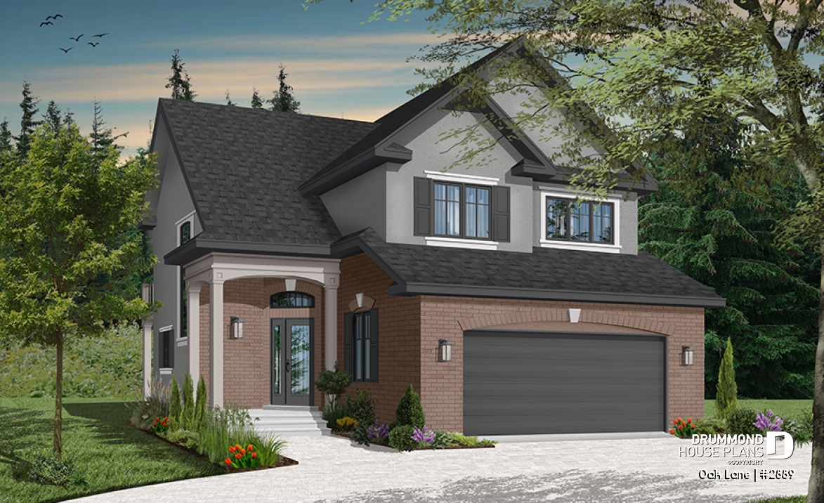 Color version 4 - Front - Oak Lane