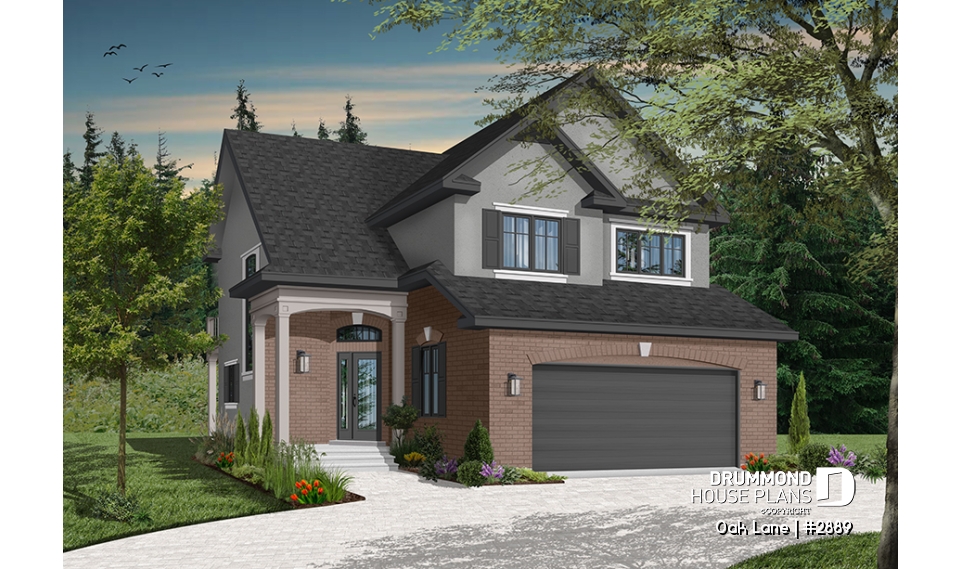 Color version 4 - Front - Oak Lane