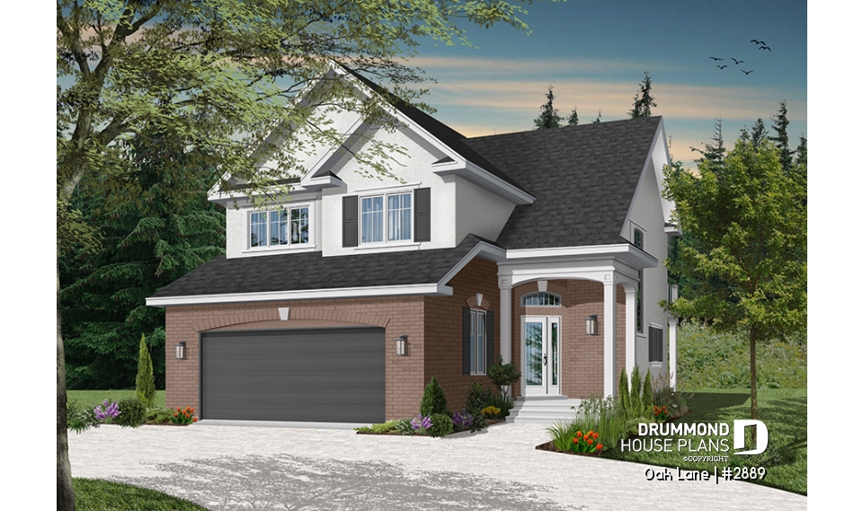 Color version 5 - Front - Oak Lane