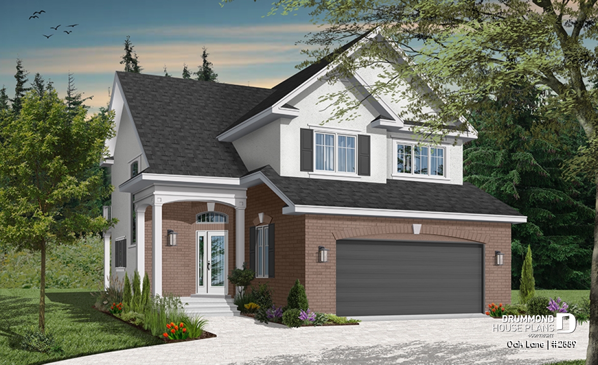 Color version 5 - Front - Oak Lane