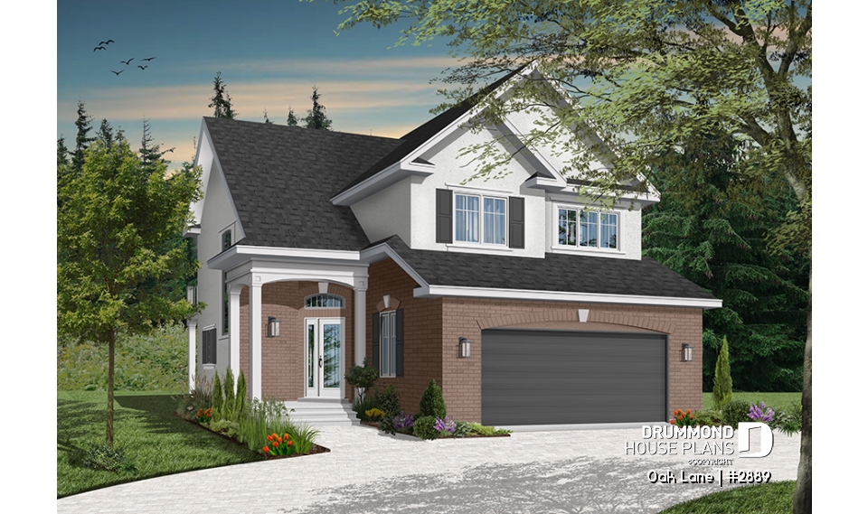 Color version 5 - Front - Oak Lane