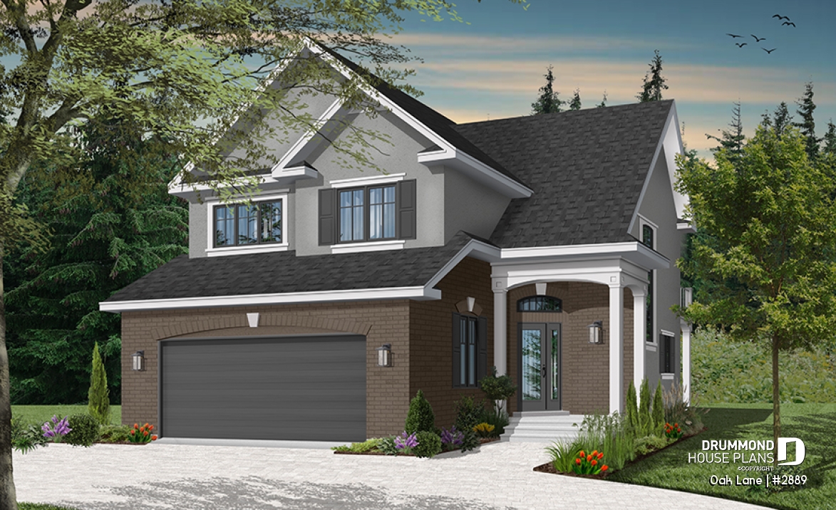 Color version 8 - Front - Oak Lane