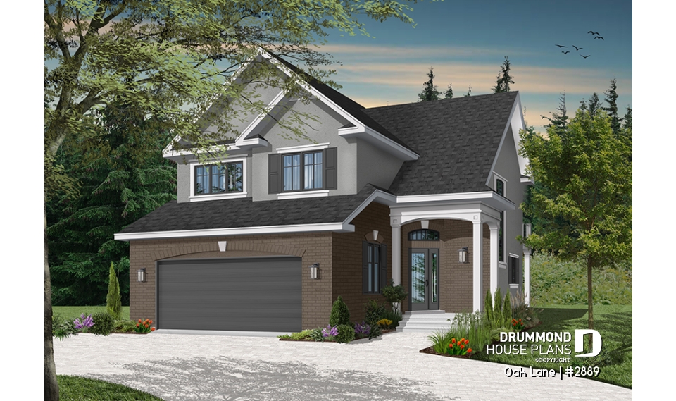 Color version 8 - Front - Oak Lane